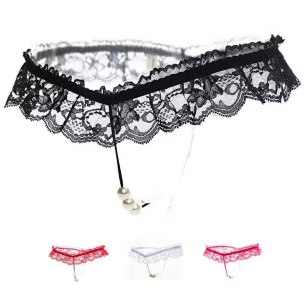 Celana dalam wanita mutiara 012/g string