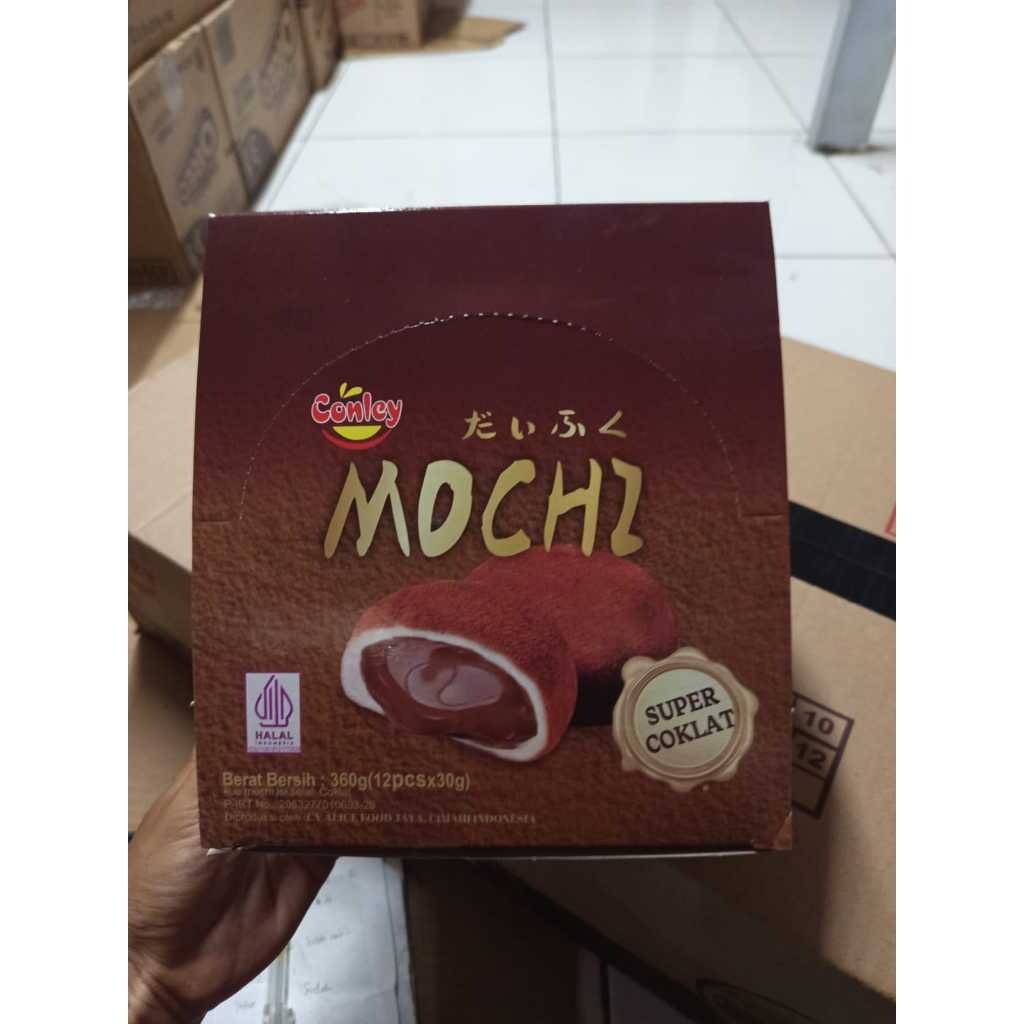 

MOCHI conley rasa strawberry, bluberry, coklat, mangga (box kecil) ECER isi 12 .