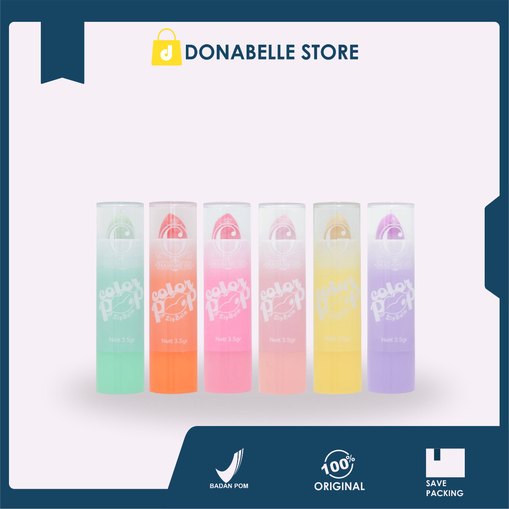 MADAME GIE COLOR POP LIP BALM COLOR POP | LIP BALM MADAME GIE
