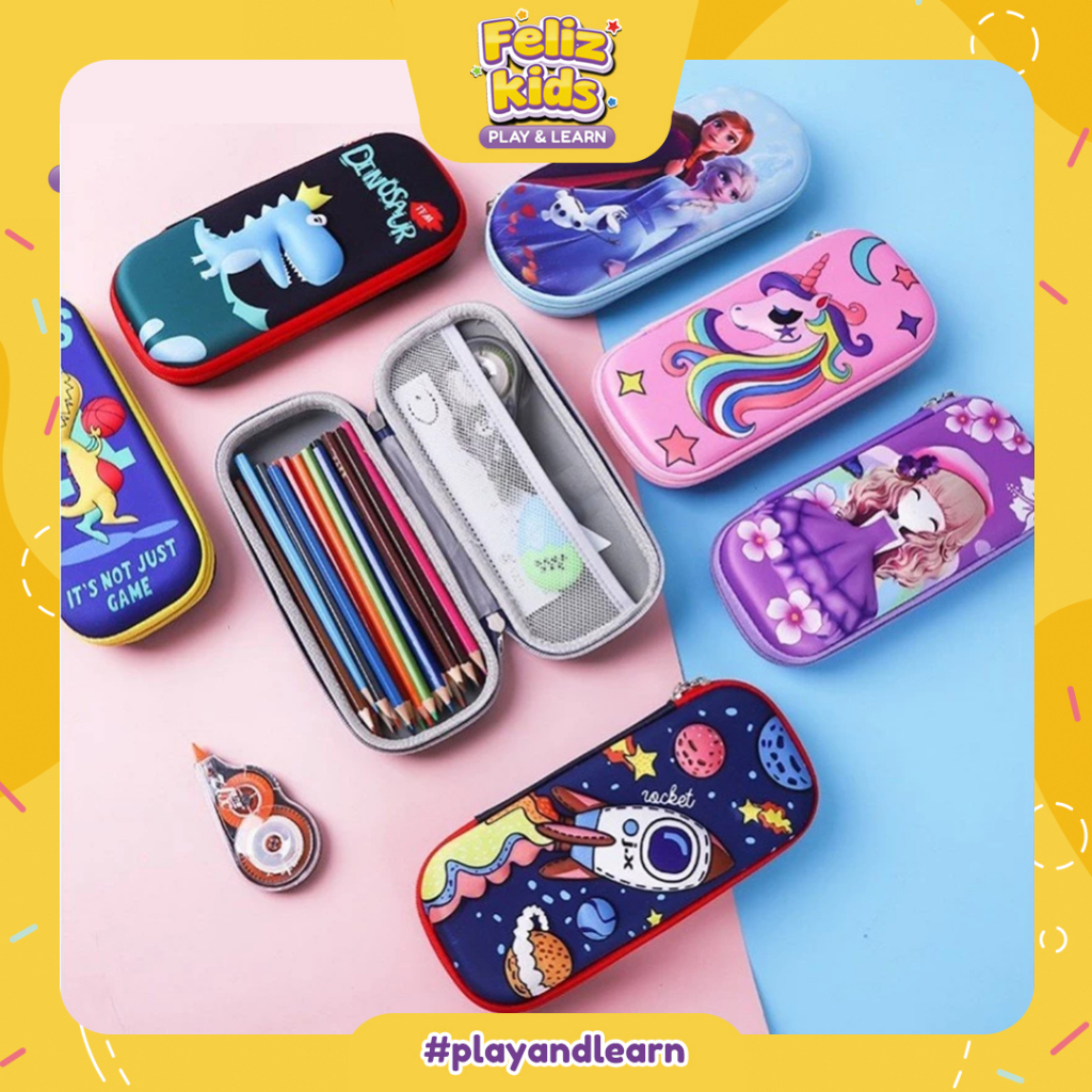 

[FELIZKIDS] [ATK48] TEMPAT PENSIL ANAK MURAH/ KOTAK PENSIL ANAK GAMBAR 3D ANAK KOTAK PENSIL ANAK ANAK