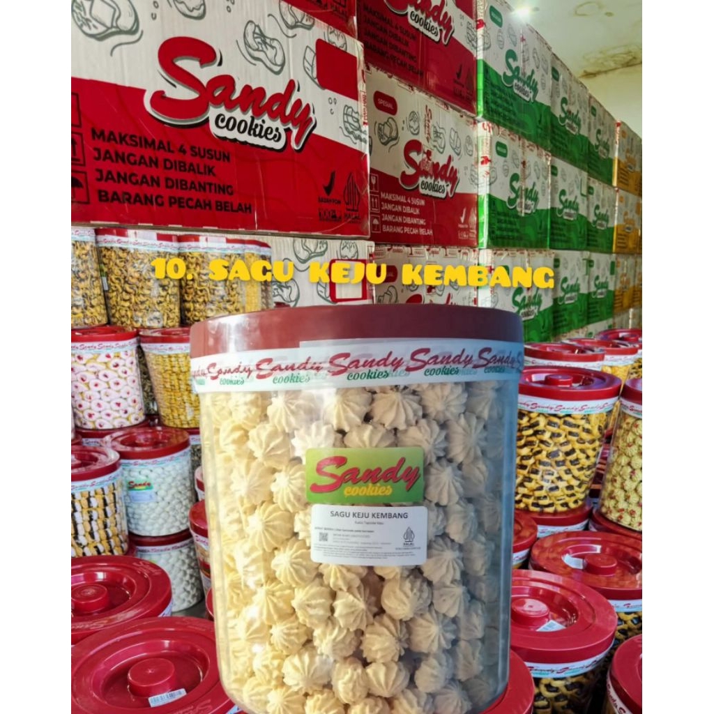 

SANDY COOKIES SAGU KEJU KEMBANG 200GRAM