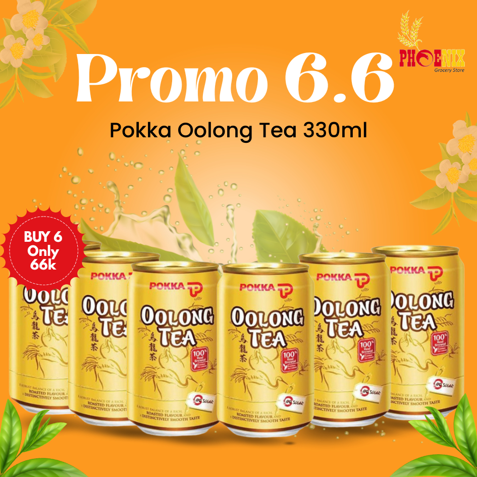 

Pokka Oolong Tea (Dapatkan Diskon 30% untuk pembelian 3 can)