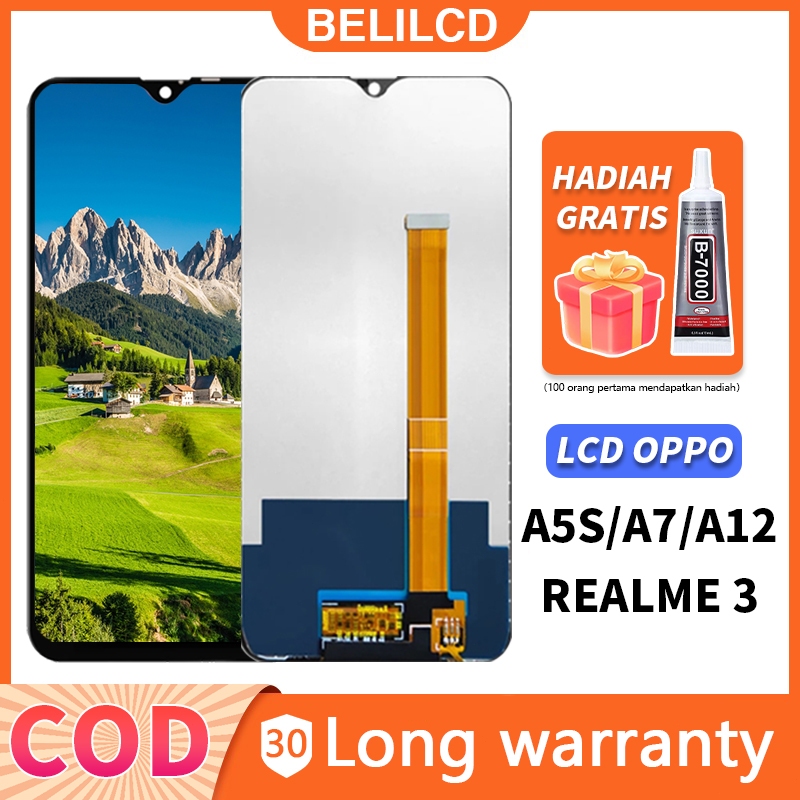 LCD FOR OPPO A5S A7 A12  Fullset Touchscreen Ori Touch Screen Bagian Digitizer Layar Sentuh Versi Ti