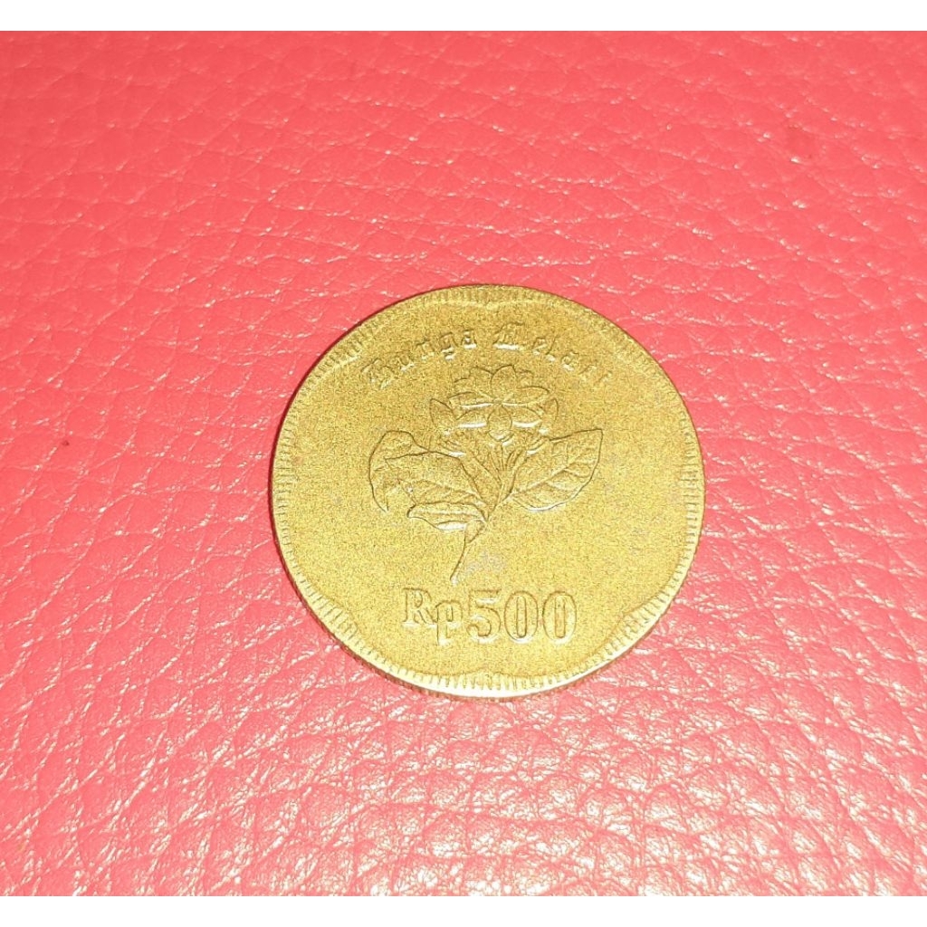 Uang Koin 500Rupiah Melati