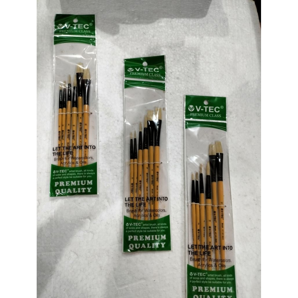 

KUAS SET VT 101 SN/6 MERK VTEC