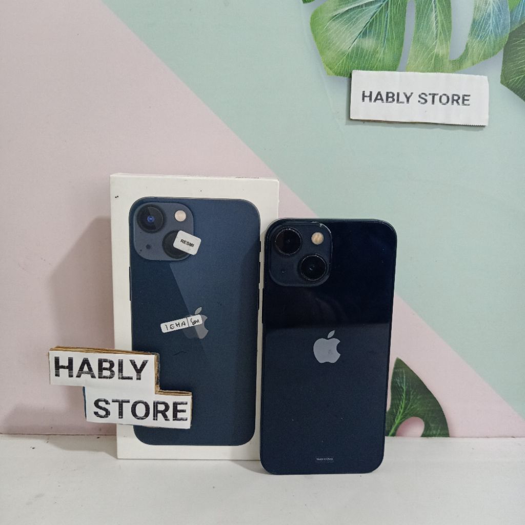 APPLE IP 13 MINI 256GB dan 128GB IBOX SECOND FULLSET