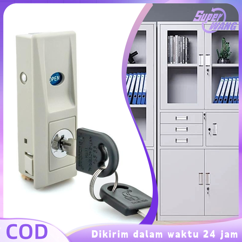 Kunci Cabinet Sliding set Kunci Lemari Sliding Kunci Cabinet Sliding Kunci Lemari Arsip Sliding Open
