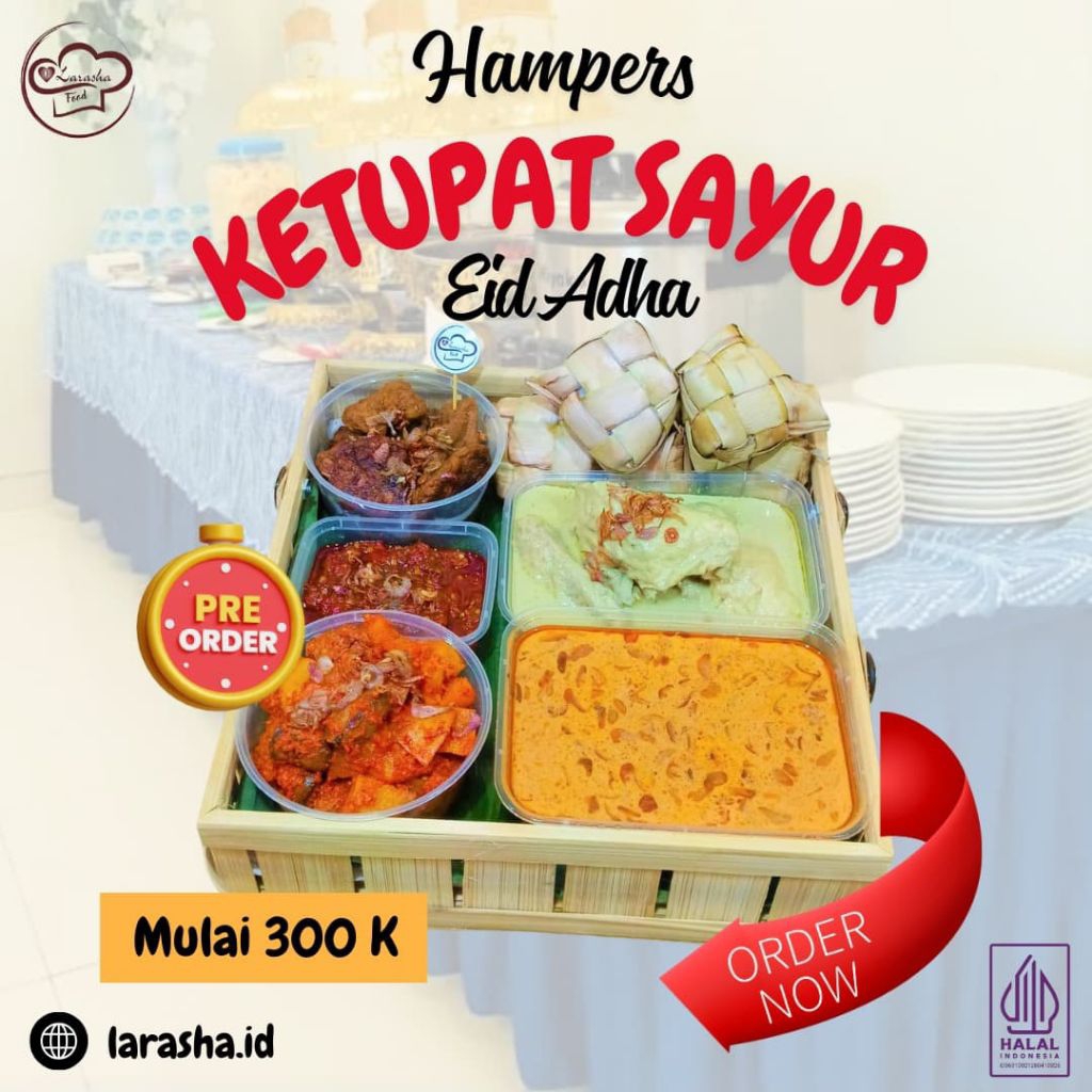 

Jual Paket ketupat sayur/Ketupat sayur Enak/Hampers ketupat sayur 5 porsi/Ketupat sayur komplit
