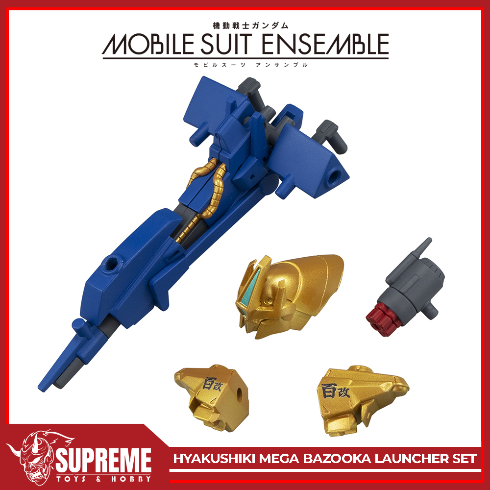 Mobile Suit Gundam Ensemble 11 - Hyaku Shiki Hyakushiki Mega Bazooka Launcher & Kai Expansion Set