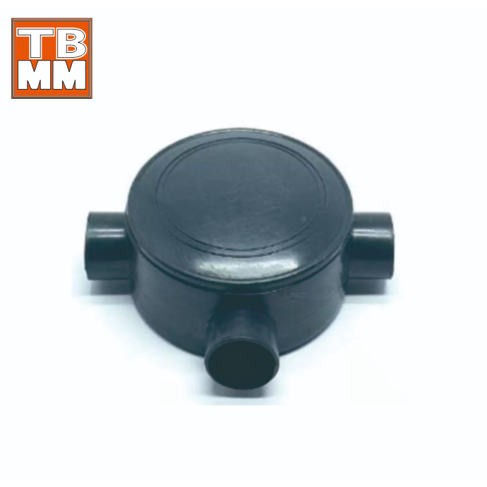 TDUS T DUS HITAM BESAR LISTRIK CABANG KABEL MURAH / T DUS