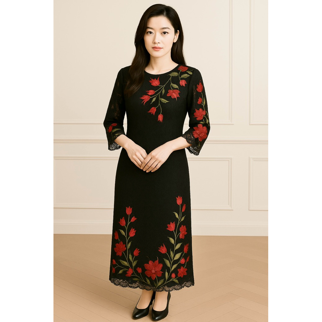 TERMURAH GAMIS NAGITA 519 FULL BROKAT