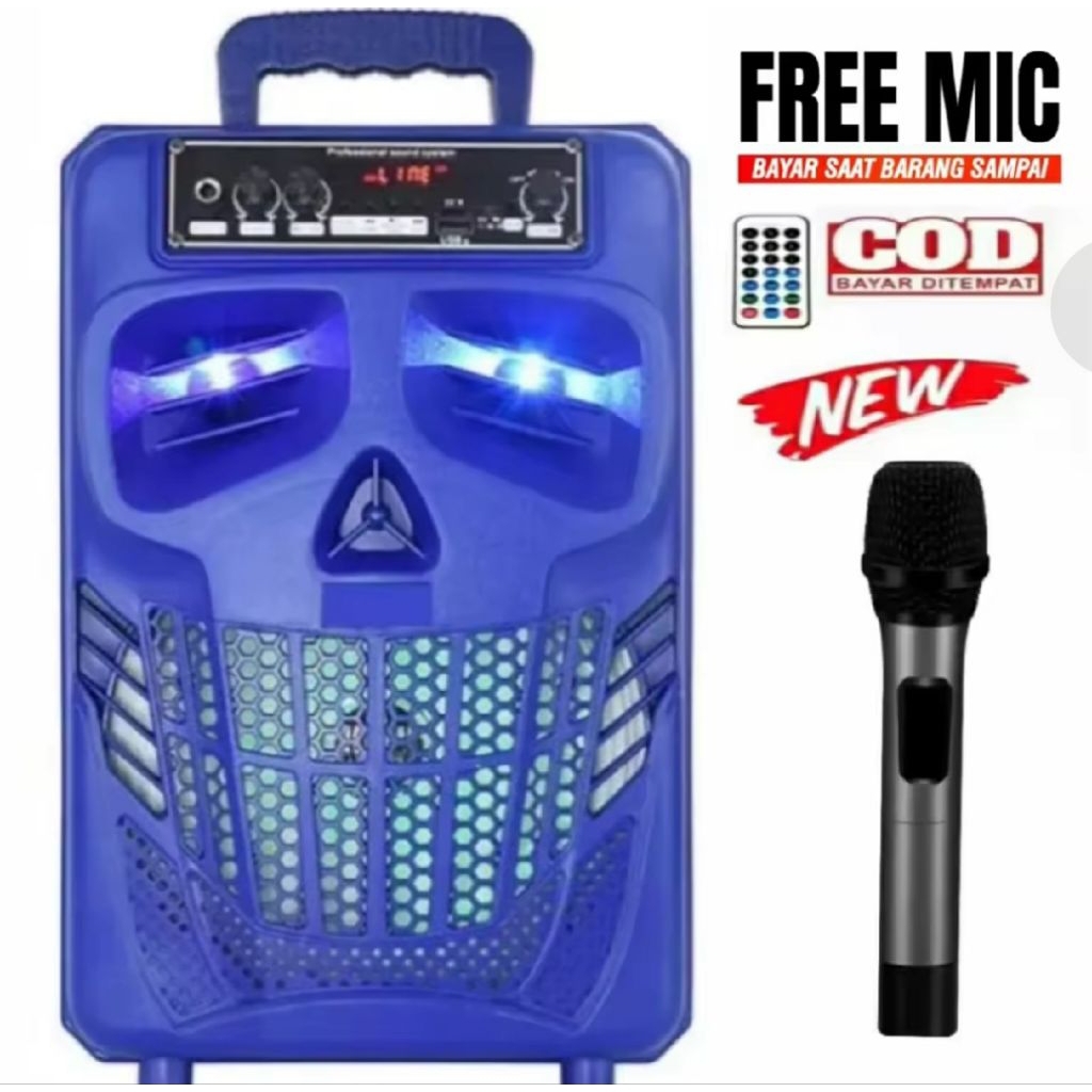 PALING LAKUUUUU Speaker Bluetooth Kimiso 8.8inc Speaker Bluetooth Subwoofer aktif 7801 Super Bass Sp