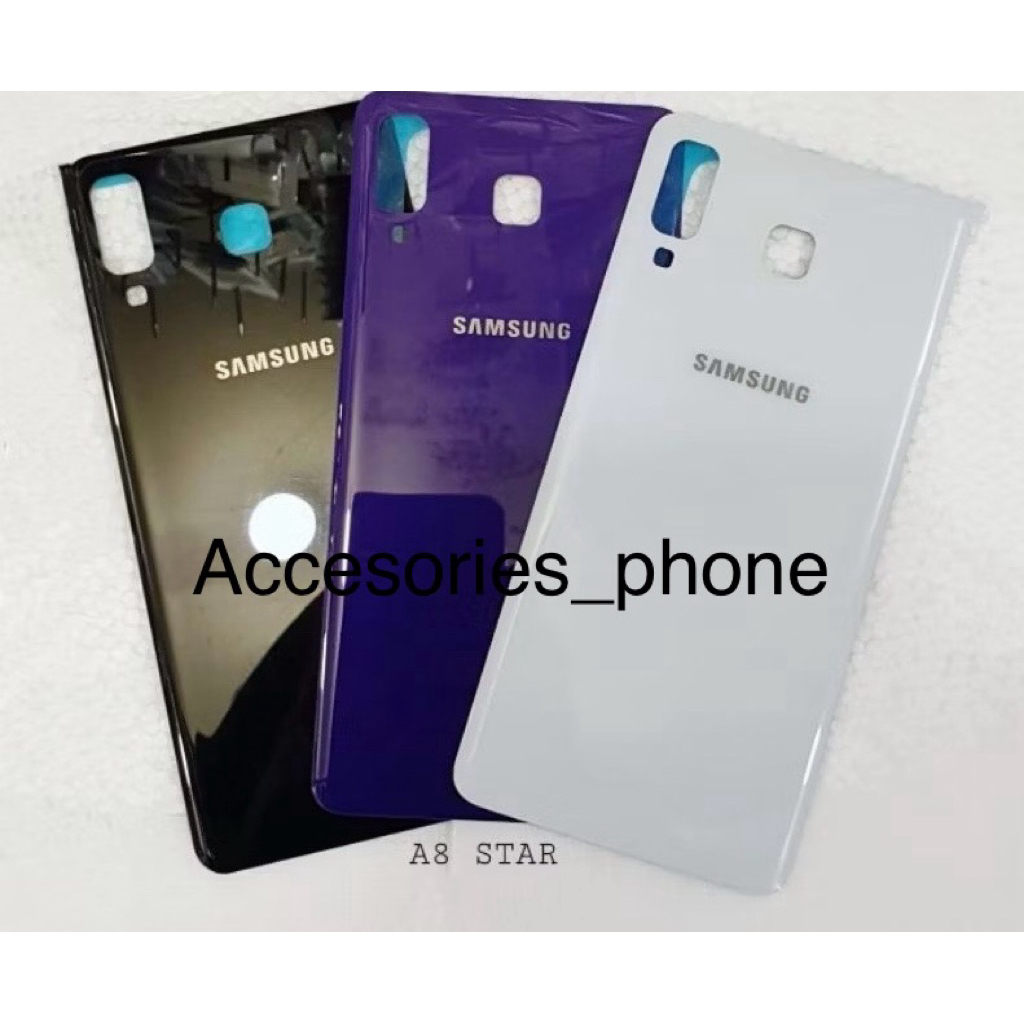 Backdor samsung A8 star/A9 star / tutup belakang samsung A8 star/A9 star