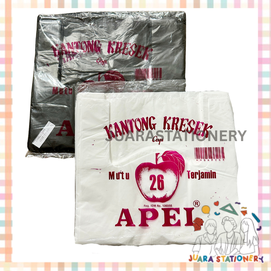 Kresek Ukuran 26 / Kantong Kresek Apel 26 Kresek Besar Kantong Plastik