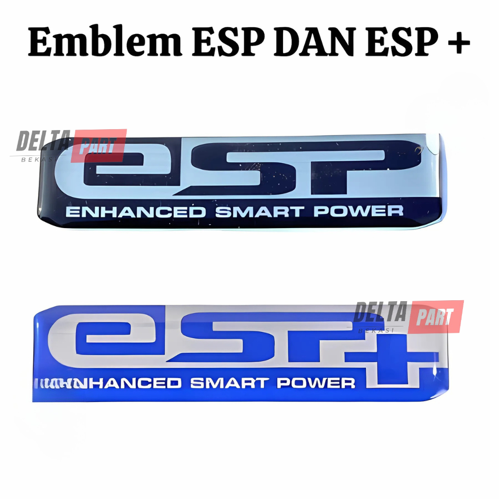 Stiker emblem esp+ plus biru honda beat vario scoopy pcx timbul vario beat adv scoopy
