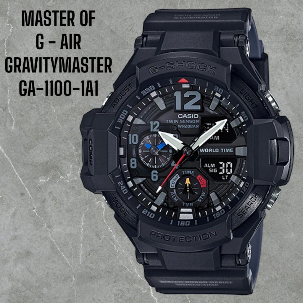 Casio G-shock Type GA 1100 / GA1100 ORI BM