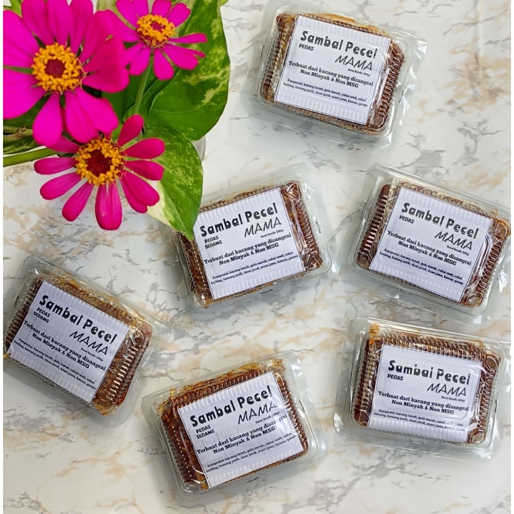 

Sambal Pecel Homemade Non Minyak & MSG @200gr