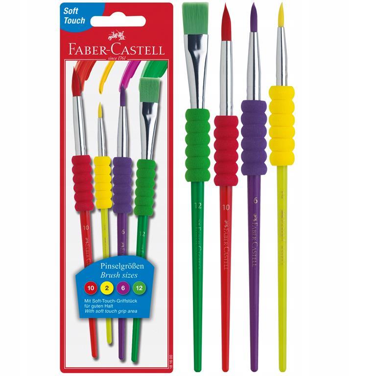 

Faber Castell Set 4 Pcs Kuas Cat Lukis 481600
