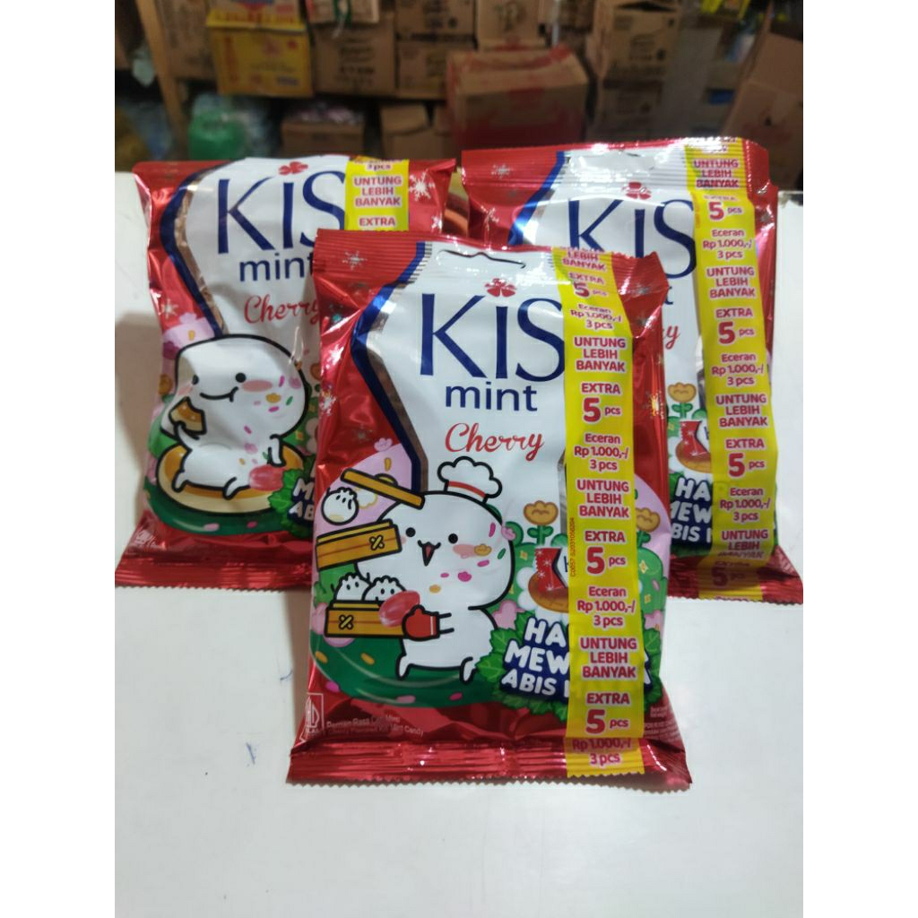 

permen kis mint cery 1 pack 125 gr
