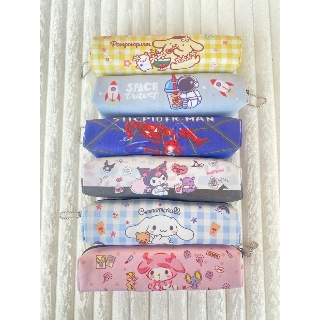 

Tempat pensil karakter anak cewek dan cowok