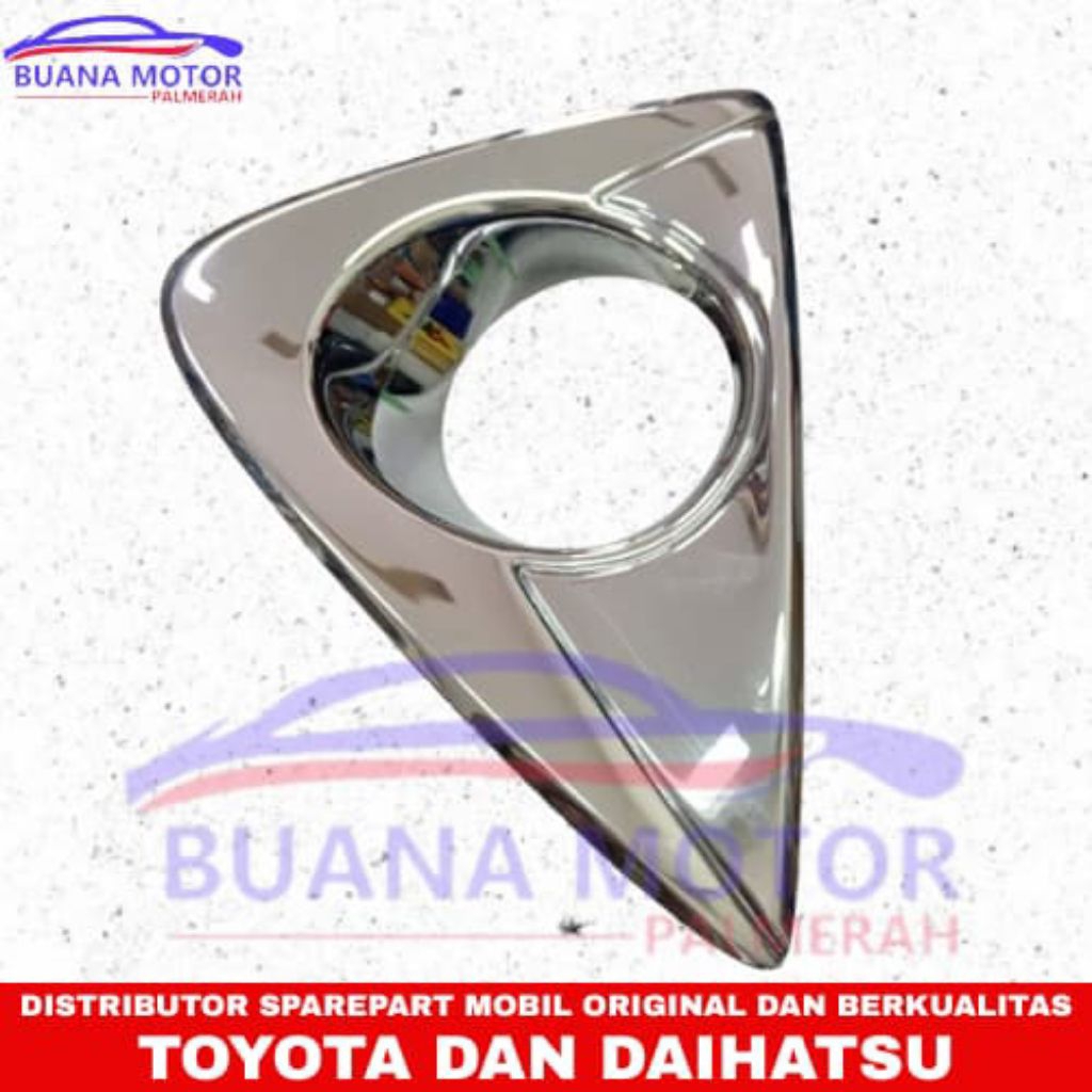 Cover Foglamp Kiri Agya 2013-2016 Original Chrome
