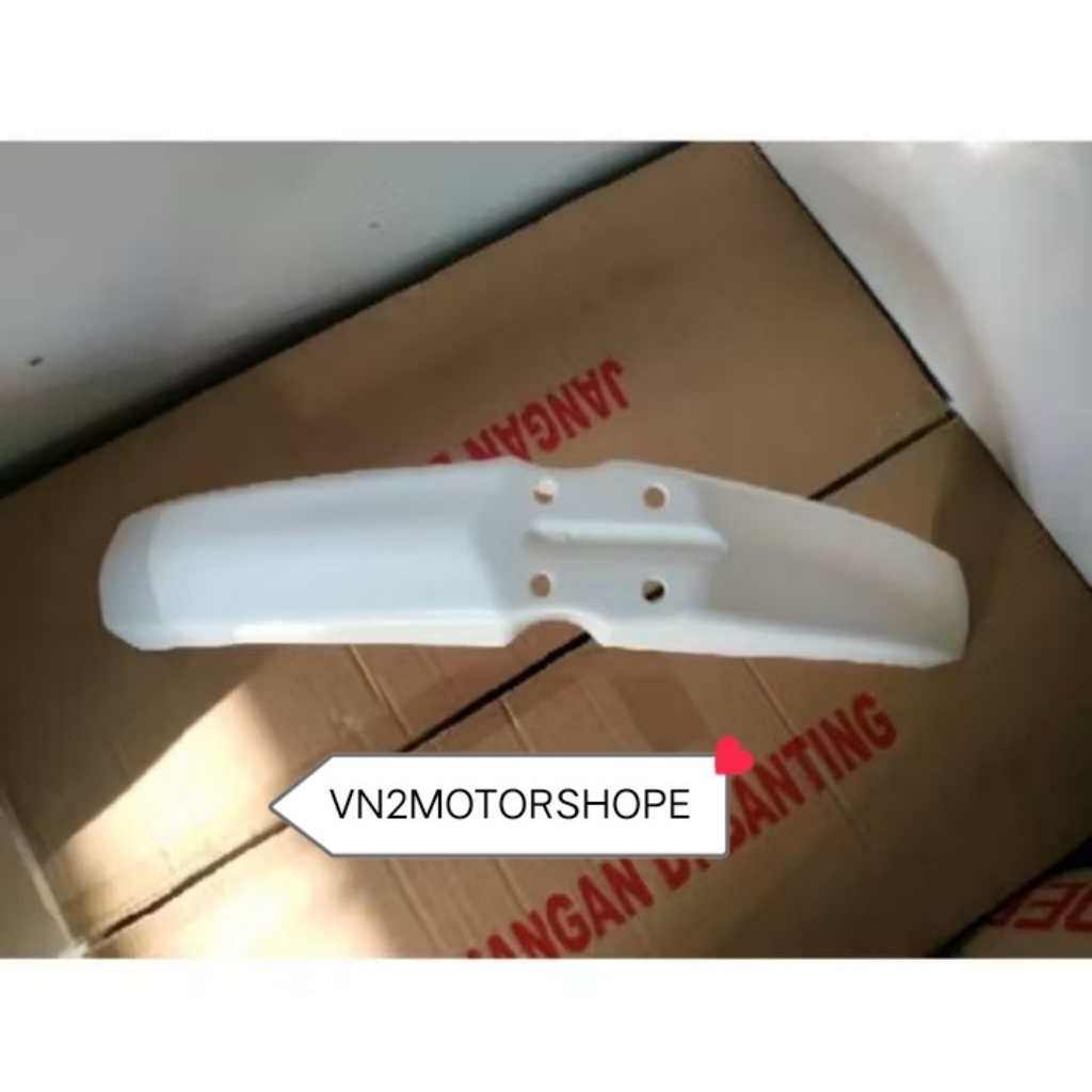 slebor depan motor Honda win 100 custom model trail