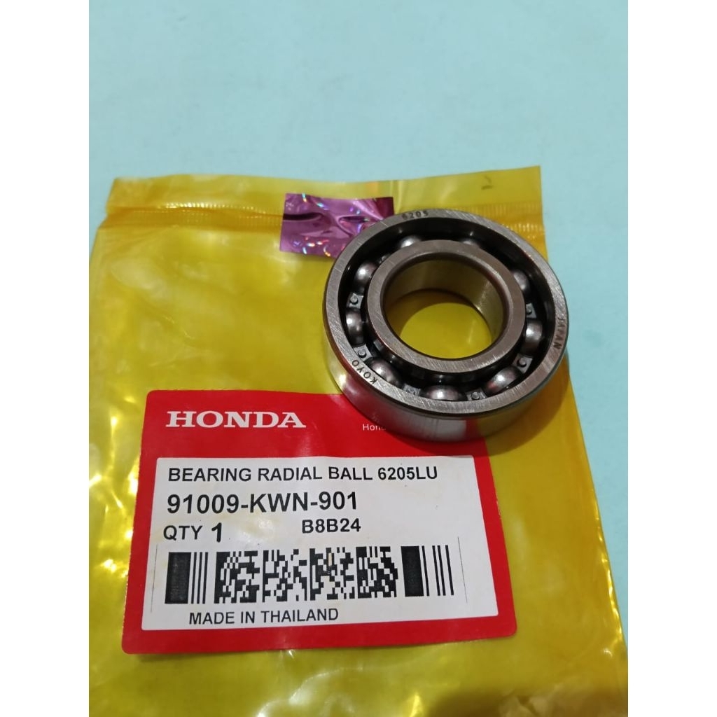 LAHER RODA BELAKANG VARIO 150/125 BEARING BALL 6205 RODA BELAKANG KWN ORI THAILAND