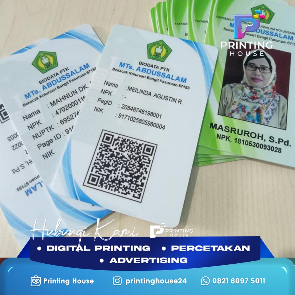 

D Card / Kartu Member/kartu Umroh/PVC Premium Custom