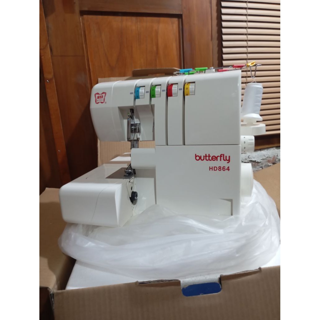 BUTTERFLY HD 864 MESIN OBRAS DAN NECI PORTABLE
