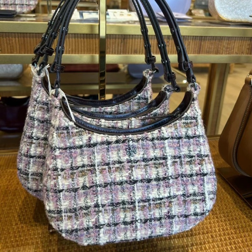 TAS WANITA TB EMERSON SHOULDER BAG TWEED MULTI