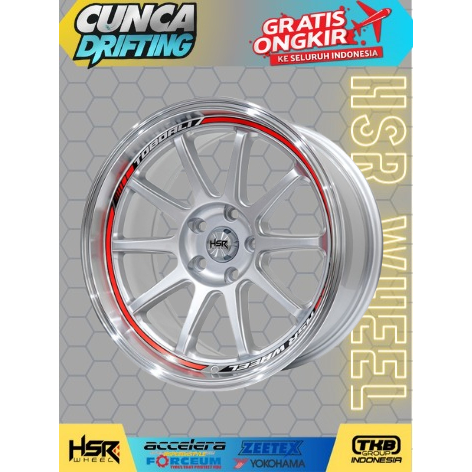 Velg innova ring 18 Velg racing hsr R18 bisa untuk xpander terios crv zenix