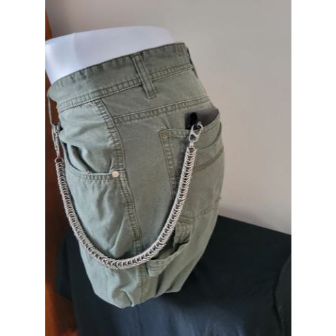 kalung Rantai dompet Motif Kelabang /Rantai Dompet Pria /Rantai Pengaman Dompet Pria