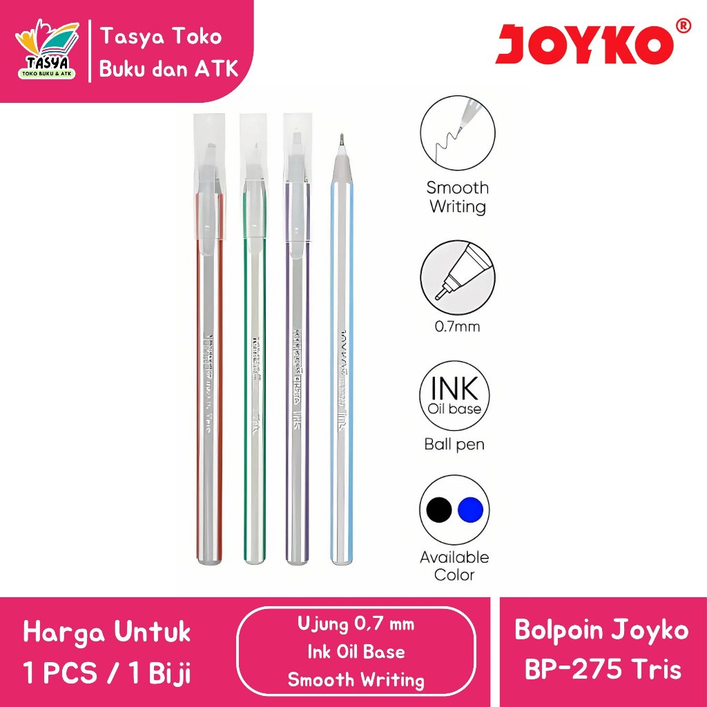 

(1 PCS) Bolpoin / Bulpen / Pena JOYKO BP-275 Tris