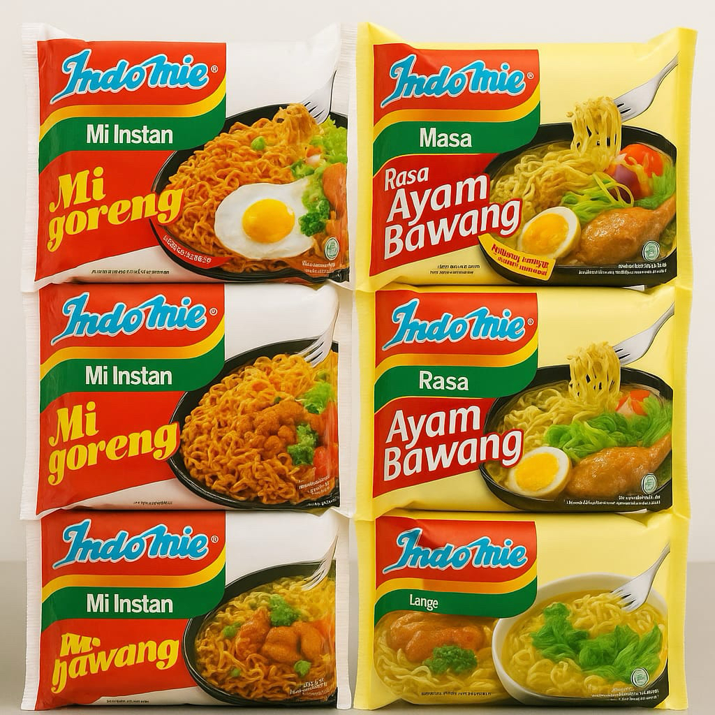 

Bundling Indomie Goreng dan Kuah 3 Pcs