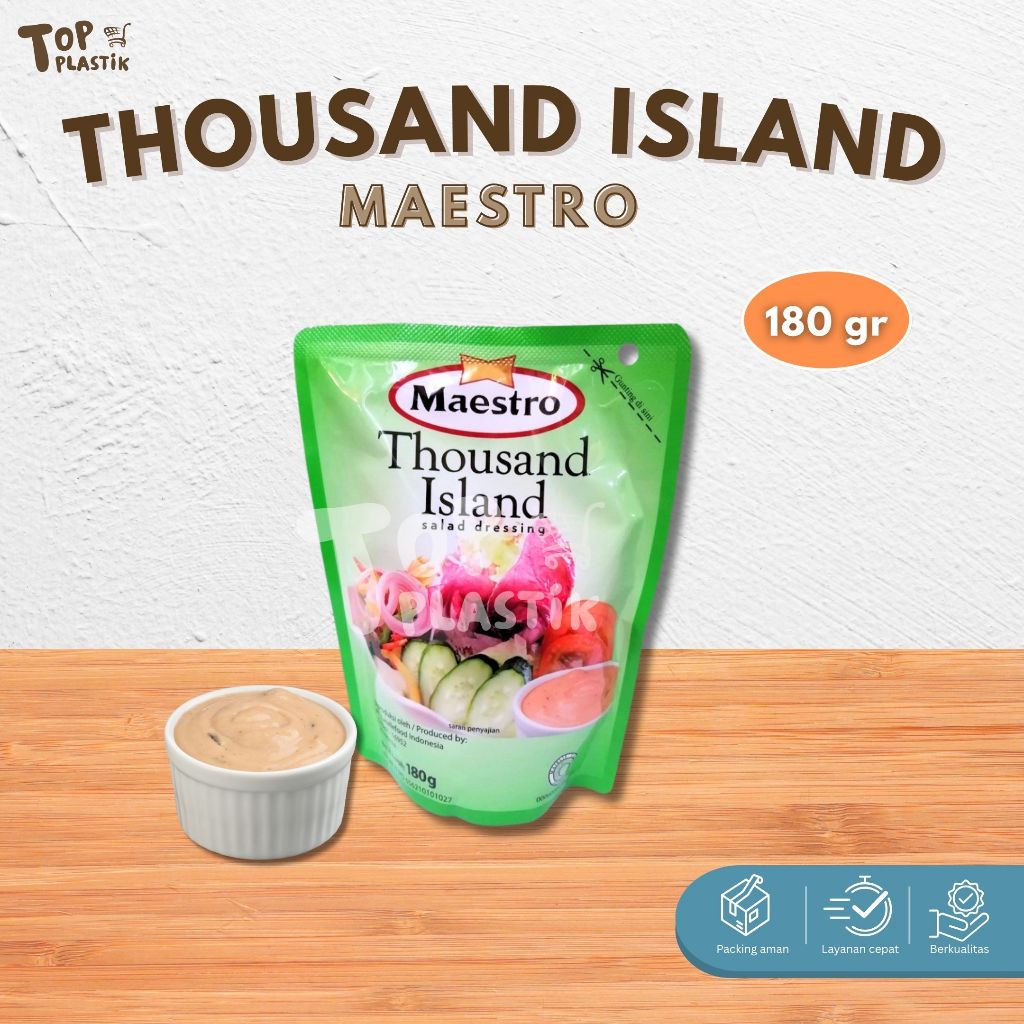 

Maestro Thousand Island Salad Dressing 180gr
