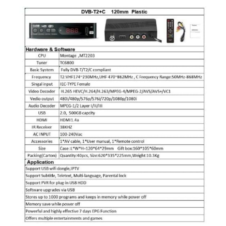 Set Top Box Tv Digital DVB T2 FULL HD / TERMURAH TERBAIK/ set topbox tv digital untuk tv tabung