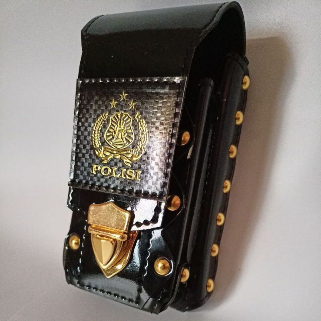 tempat hp dompet hp sarung hp pinggang polisi polri