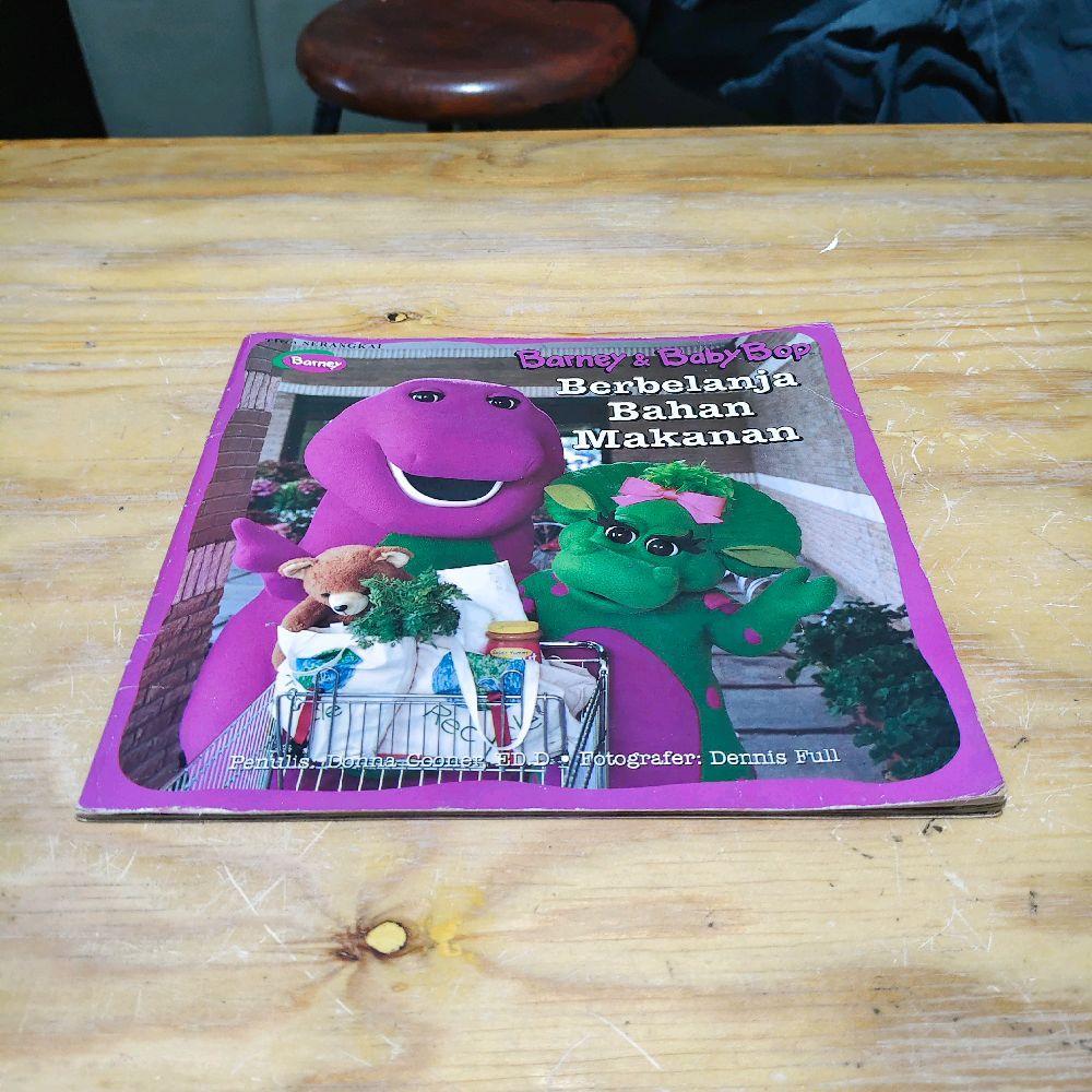 Buku Barney & Babybop Berbelanja Bahan Makanan