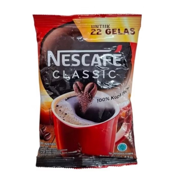 

Nescafe Kopi Klasik Bubuk Bag 45 g