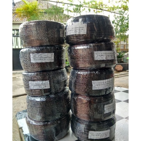 kawat bonsai warna MAROON ukuran 1  6 mm kawat bonsai aluminium untuk kerajinan atau tanaman bonsai