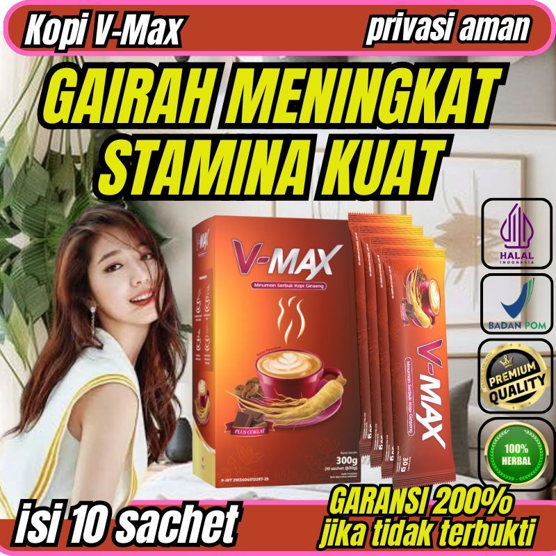 

KOPI V-MAX MINUMAN GAIRAH WANITA SERBUK RASA COKELAT KOPI CINTA KOPI MEMPERBAIKI MOOD WANITA