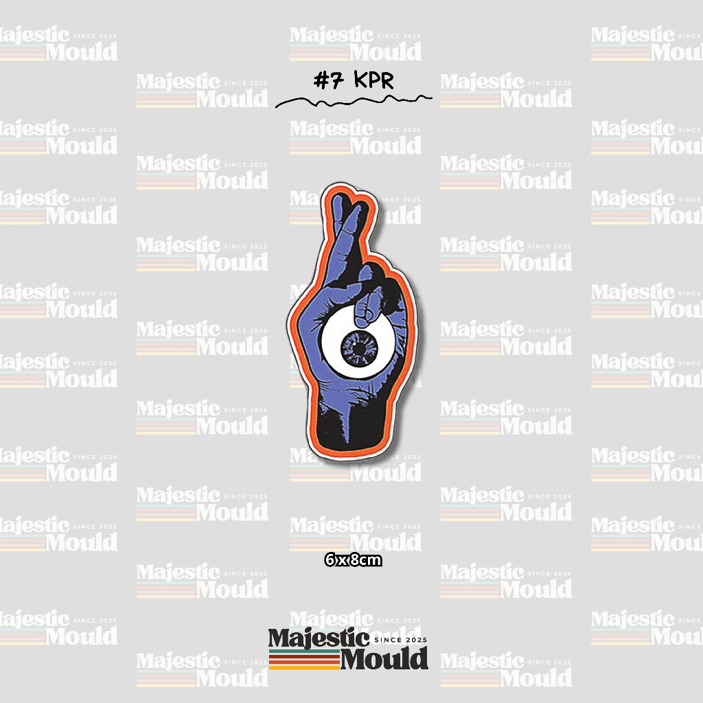 

#VOL7 KPR – Stiker Band Vinyl Glossy | Tahan Air & Luntur (Laptop/Helm/Tumbler/dan media lainnya)