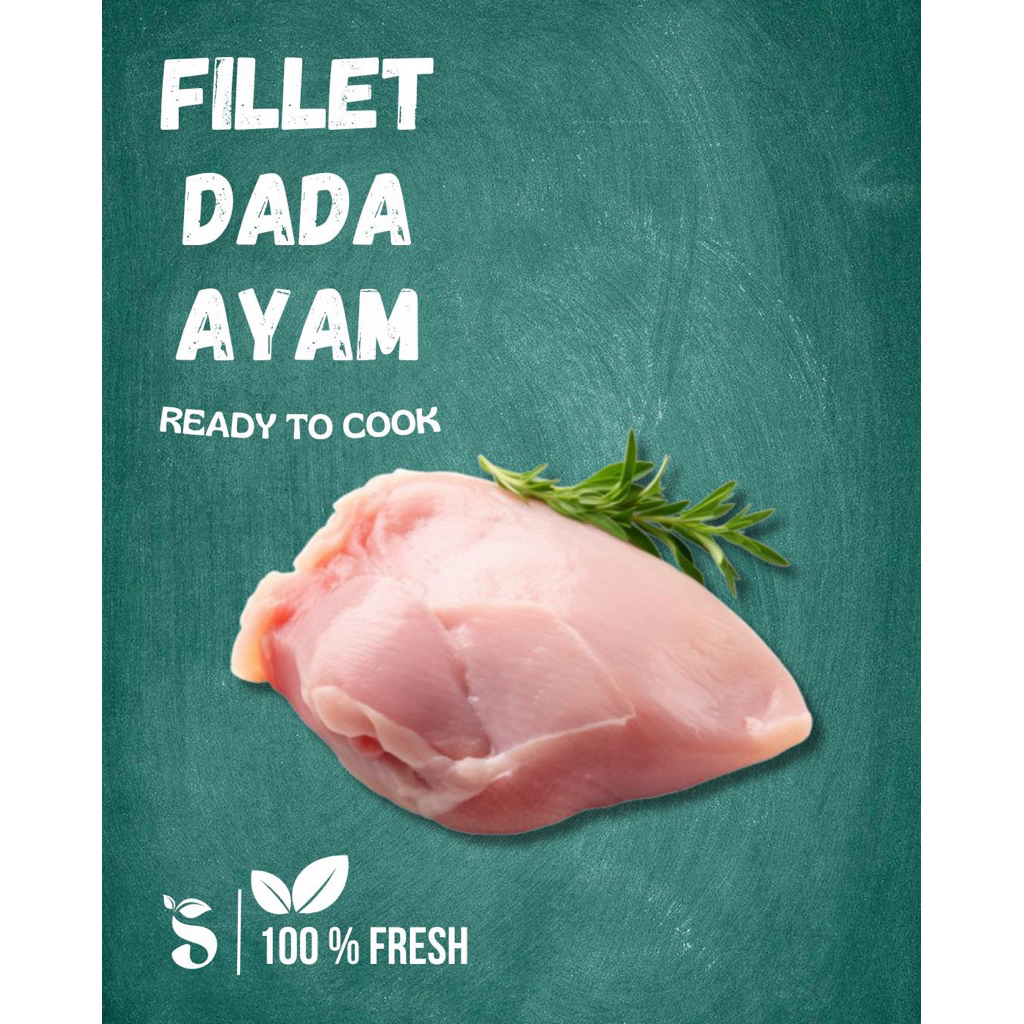 

Fillet Dada Ayam Segar 500gr-1kg