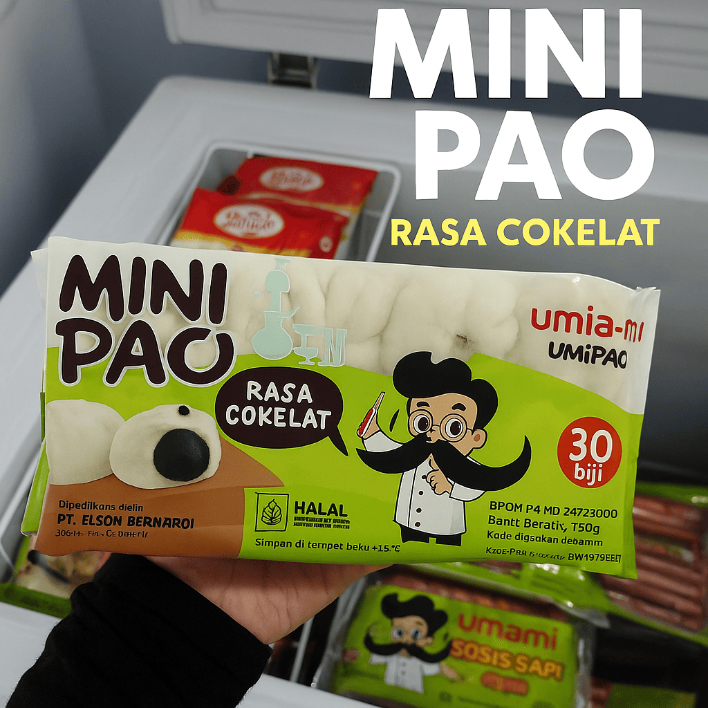 

UMIAMI - Mini Pao Rasa Coklat isi 30pcs