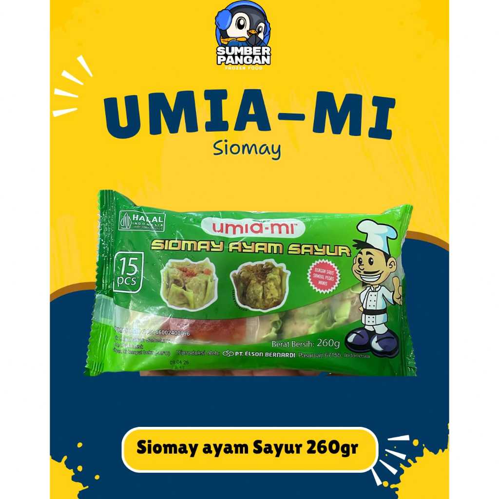 

Umia-mi Siomay ayam sayur 260gr