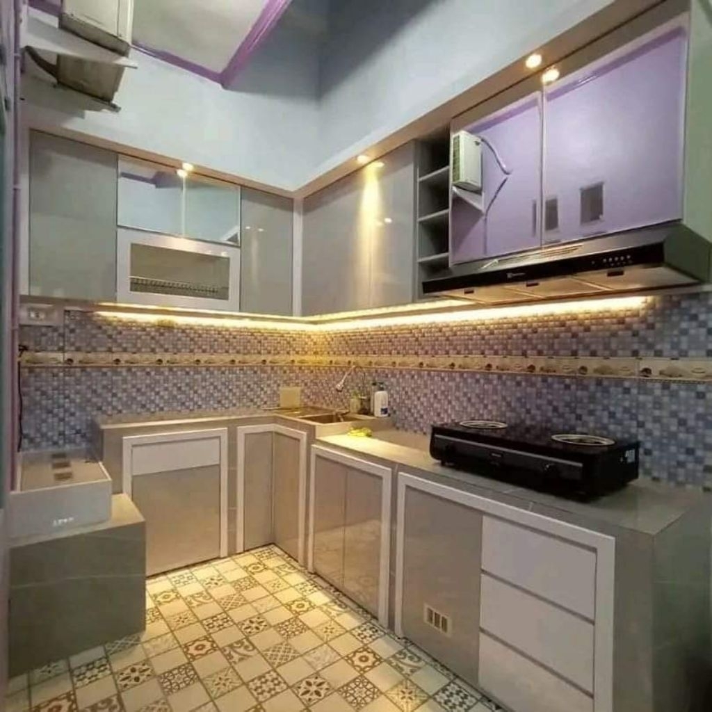 kitchen set minimalis , kitchen set dapur , kit chen set meja toptable dapur