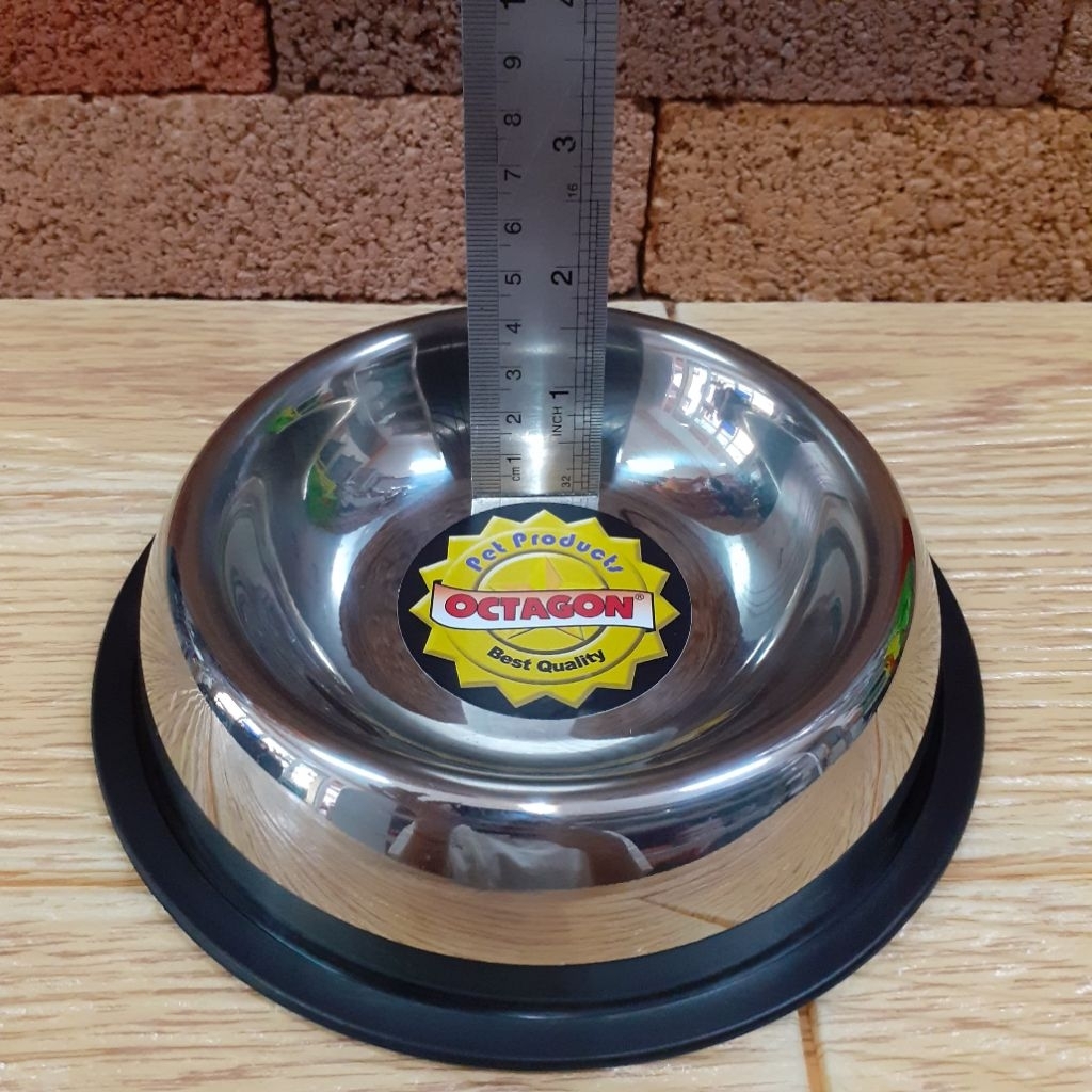 Tempat makan hewan-Bowl Octagon Ter808