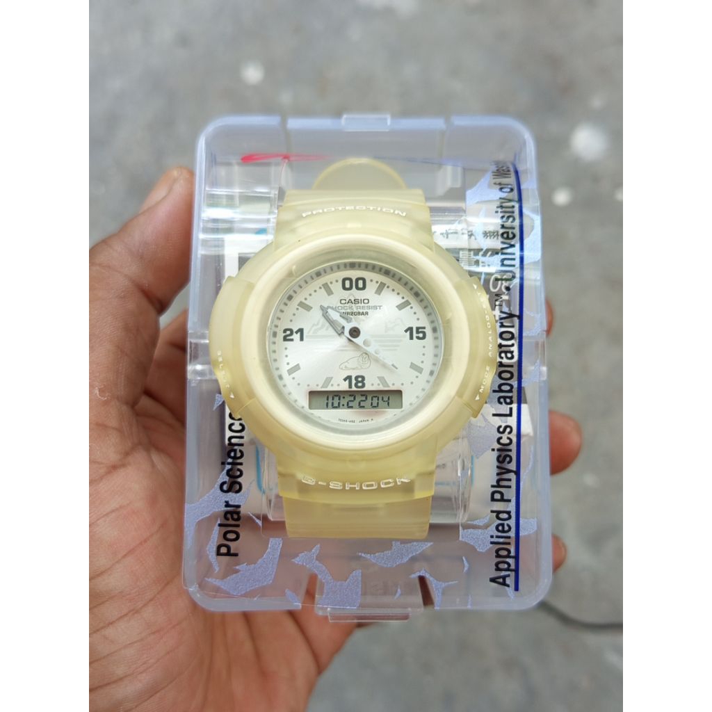 Gshock AW500NS Polar Vintage Original