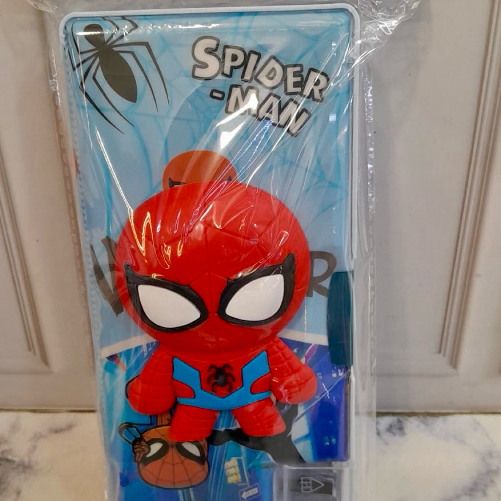 

TEMPAT PINSIL MAGNET 3D KODE 98-9 UNICORN SPIDERMAN DINO ADA RAUTAN
