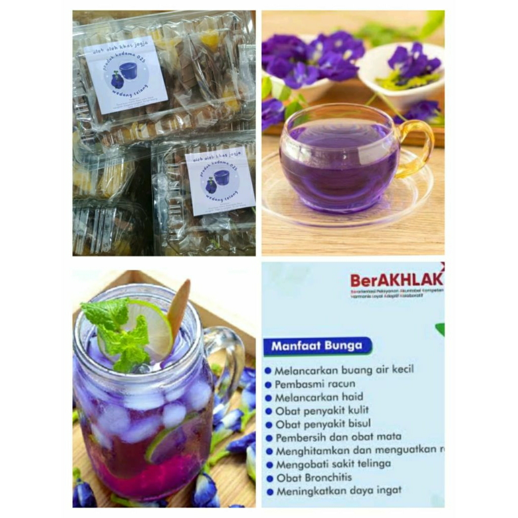 

Teh Herbal Alami Daun Telang Wedang Uwuh Wedang Kesehatan Herbal Sehat 100% Alami